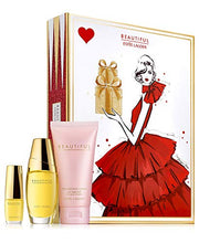 Load image into Gallery viewer, Estee Lauder Beautiful To Go Set includes: Eau de parfum spray (1 oz.) Perfumed body lotion (2.5 oz.) Eau de parfum purse spray (0.16 oz.)