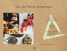 Load image into Gallery viewer, 100BON Eau De The & Gingembre ?Çô Tea & Ginger Fragrance for Women & Men ?Çô Energizing Organic Fragrance - Sweet, Citrus & Spicy Notes Fragrance - 100% Natural Fragrance Spray, 33.8 Fl Oz
