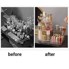 Load image into Gallery viewer, AGOOBO Rotating Makeup Organizer,Adjustable 360 Degree Rotating Makeup Organizer for Perfumes,Cosmetics, Creams, Makeup Brushes, Lipsticks and More