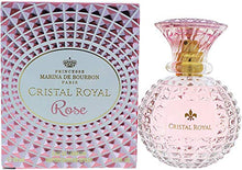 Load image into Gallery viewer, Cristal Royal Rose by Princesse Marina de Bourbon | Eau de Parfum Spray | Fragrance for Women | Floral and Fruity Scent with Notes of Rose, Lemon, and Pear | 50 mL / 1.7 fl oz
