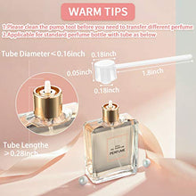 Load image into Gallery viewer, 7 Pieces 8 ml Perfume Atomizer Bottle Travel Mini Refillable Atomizer Empty Perfume Spray Bottle with 4 Pieces Perfume Dispenser Pump and 3 Pieces Funnels