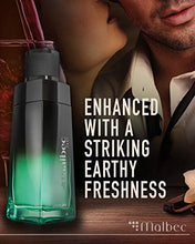 Load image into Gallery viewer, Malbec Vert Eau De Toilette by O Boticario | Made with French Oak Barrel-Aged Red Wine Alcohol | Woody Fresh Perfume for Men (3.4 fl oz)