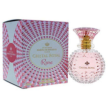 Load image into Gallery viewer, Cristal Royal Rose by Princesse Marina de Bourbon | Eau de Parfum Spray | Fragrance for Women | Floral and Fruity Scent with Notes of Rose, Lemon, and Pear | 50 mL / 1.7 fl oz