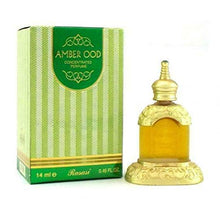 Load image into Gallery viewer, Amber Ood for Men and Women (Unisex) CPO - Concentrated Perfume Oil (Attar) 14 ML (0.47 oz) | Arabian Perfume Oil | Essential Oud with Fragrant Musk and Warm Amber Notes | Arabian Attar oil, Ittar | by RASASI Perfumes
