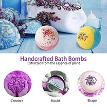 Load image into Gallery viewer, Bath Bombs Gift Set 6 Extra Large 4oz Fizzies??îShea & Coco Butter Dry Skin Moisturize, Perfect for Bubble & Spa Bath. Handmade Birthday Mothers Day Gifts idea for Her/Him, Wife, Girlfriend