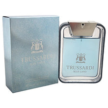 Load image into Gallery viewer, Trussardi Blue Land Men's Eau de Toilette Spray, 3.4 Ounce