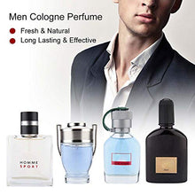 Load image into Gallery viewer, Men Fragrance Set, 4 x 25ml Liquid Perfume Long Lasting Cologne Perfume Natural Spray Gift Set