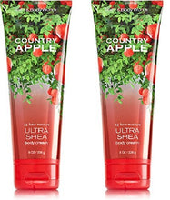 Load image into Gallery viewer, Bath Body Works Country Apple Bundle includes 1-Tube Country Apple Ultra Shea Body Cream, 8 oz + 1-Bottle Country Apple Fine Fragrance Mist, 8 oz