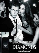 Load image into Gallery viewer, Giorgio Armani Emporio Armani Diamonds Black Carat Eau de Toilette Spray for Men, 1.7 Ounce
