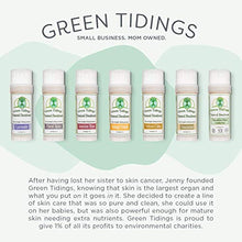 Load image into Gallery viewer, Green Tidings Natural Deodorant - Jasmine Rose 1 oz. (3 Pack) - Extra Strength, All Day Protection - Vegan - Cruelty-Free - Aluminum Free - Paraben Free - Non-Toxic - Solid Lotion Bar Tube