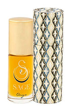 Load image into Gallery viewer, ONYX Hand Crafted Gemstone Roll-On Perfume Oil By The Sage Lifestyle (1/8 Oz) - Travel Perfume, Vegan Perfume Oil - Feel Subtle Hint of Oakmoss, Vanilla Nectar, Tunisian Amber & Sheer Musk