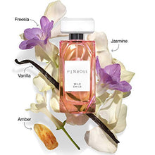 Load image into Gallery viewer, PINROSE Wild Child Eau de Parfum Travel Spray (.27 fl oz/8 ml) for Women. Clean, Vegan and Cruelty-Free Tropical Floral fragrance. Perfect purse size.
