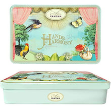 Load image into Gallery viewer, Beauty Gifts For Women: 4 Hand Cream Set/Shea Butter, Aloe Vera/Tin Gift Box/Un Air d'Antan/4 Perfumes: Verbena, Cherry Blossom, Rose, Almond/Gift For Her/Mum Gifts/Skincare Gift Set/Hand Set