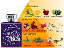 Load image into Gallery viewer, ROSE (SILVER VIOLET) Eau de Toilette for Women, 3.4 oz, New Woody-Floral Fragrance