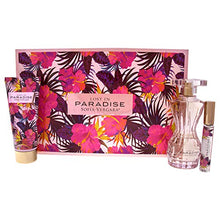 Load image into Gallery viewer, Lost In Paradise by Sofia Vergara for Women - 3 Pc Gift Set 3.4oz EDP Spray, 3.4oz Body Lotion, 10ml EDP Roller Ball