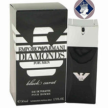 Load image into Gallery viewer, Giorgio Armani Emporio Armani Diamonds Black Carat Eau de Toilette Spray for Men, 1.7 Ounce