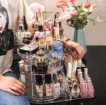 Load image into Gallery viewer, AGOOBO Rotating Makeup Organizer,Adjustable 360 Degree Rotating Makeup Organizer for Perfumes,Cosmetics, Creams, Makeup Brushes, Lipsticks and More