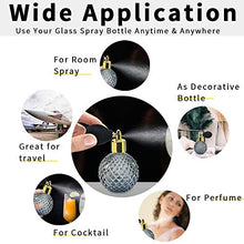 Load image into Gallery viewer, LINALL Perfume Atomizer Spray Bottle 3.4OZ / 100ml - Vintage Refillable Glass Bottle - SPBT0003 (6 pcs)
