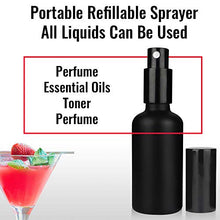 Load image into Gallery viewer, Cocktail Atomizer Vermouth Spritzer - 1.7OZ / 50ml, Martini Atomizer Spray Bottle for Cocktails Portable Perfume Refillable Sprayer, 2 Pack