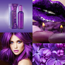 Load image into Gallery viewer, Colour Me | Purple | Eau de Parfum | Perfume Spray | Womens Fragrance | Chypre Fruity Scent | 3.4 oz