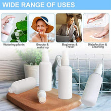 Load image into Gallery viewer, ?ÇÉMade in USA?Çæ White 100ml(3.4oz) Refillable Sprayer Bottles Fine Mist Spray Bottle Container for Essential Oils, Travel, Perfumes, 24 Pcs