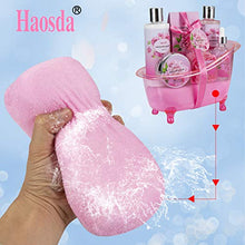 Load image into Gallery viewer, Bath Set Gift Basket for Women bath body Gifts Set perfume gift sets for women Spa gift basket 8pcs Bath Body kit bath products set Include Essential Oil