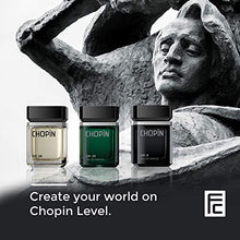 Load image into Gallery viewer, Chopin Op.25 Perfume For Men Eau De Parfum Original Mens Cologne With Rich Black Pepper Lemon Cedar Woodsy Scents Natural Fragrance Jasmine Moss Dry Woods Musk Elemi Cypriol Edt Men Spray - 3.4 Oz