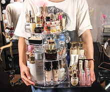 Load image into Gallery viewer, AGOOBO Rotating Makeup Organizer,Adjustable 360 Degree Rotating Makeup Organizer for Perfumes,Cosmetics, Creams, Makeup Brushes, Lipsticks and More