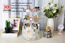 Load image into Gallery viewer, Botides Diamond Cosmetic Storage Box Transparent Acrylic Swivel Shelf Desktop Skin Care Product Dresser Finishing