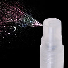 Load image into Gallery viewer, 36Pcs Mini 10ml Clear Atomizer Sprayer Plastic Spray Bottle Refillable Tube Perfume Empty Sample Bottles Mist Spray Bottle,Two Plastic Funnels&Two Glass Droppers for Travel Party Portable Makeup Tool