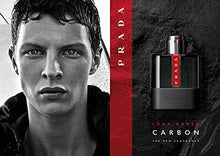 Load image into Gallery viewer, Prada Luna Rossa CARBON for Men Eau de Toilette Spray, 3.4 ounce