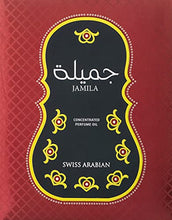 Load image into Gallery viewer, JAMILA, Perfume Oil for Women 15ml | Exquisite Fruity, Floral, Musky Woody | Tangerine, Apple Marmalade, Jasmine, Rose, Vanilla, Musk, Amber, Sandalwood, Ebony | Alcohol Free Attar, Vegan Fragrance
