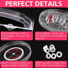 Load image into Gallery viewer, YOLETO Clear 360 Rotating Makeup Organizer and Storage, DIY Adjustable Cosmetic Counter Perfume Stand with 6 Layer Extra Large Capacity for Vanity, Bathroom, 11IN x 13.7IN