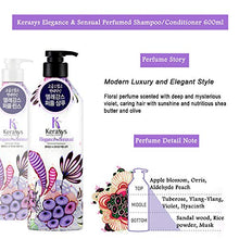 Load image into Gallery viewer, Kerasys Elegance & Sensual Perfumed Shampoo 600ml + Rinse 600ml Set