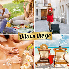 Load image into Gallery viewer, Teenitor 100 Packs 2 ML (5/8 Dram) Essential Oil Bottles, Small Sample Amber Glass Jars With Orifice Reducers And Black Caps For Oil Blends, Perfumes, Lab Chemicals