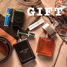 Load image into Gallery viewer, Perfume Bottles Empty Refill, Perfume Atomizer Travel Spray Bottle Refillable, Travel Cologne Sprayer Atomizer, Mini Perfume Decant Holder Container for Man & Woman, Luxury Leather, 5ml, White