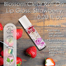 Load image into Gallery viewer, Blossom Lip Gloss For Teens with Flower Lip Gloss, Honey and Jasmin Perfume for Teenage Girls, Rose Nail Cuticle Oil and Nail File-Great Holiday Lip Gloss Set For Teens