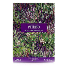 Load image into Gallery viewer, Linha Mediterraneo Phebo - Deo Colonia Alfazema Provencal 200 Ml - (Phebo Mediterranian Collection - Eau de Cologne Lavender From Provence 6.8 Fl Oz)