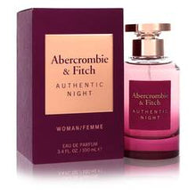 Load image into Gallery viewer, Abercrombie & Fitch Authentic Night Eau De Parfum Spray By Abercrombie & Fitch