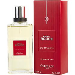 HABIT ROUGE by Guerlain - EDT SPRAY 3.3 OZ