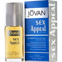 JOVAN SEX APPEAL by Jovan - COLOGNE SPRAY 3 OZ