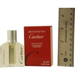 DECLARATION by Cartier - EDT SPRAY .33 OZ MINI
