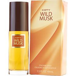 COTY WILD MUSK by Coty - COLOGNE SPRAY 1.5 OZ