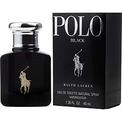 POLO BLACK by Ralph Lauren - EDT SPRAY 1.3 OZ