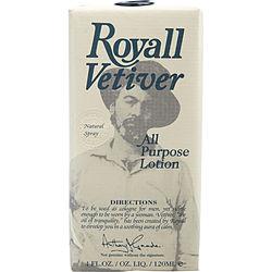 ROYALL VETIVER by Royall Fragrances - LOTION COLOGNE SPRAY 4 OZ
