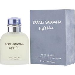 D & G LIGHT BLUE by Dolce & Gabbana - EDT SPRAY 2.5 OZ