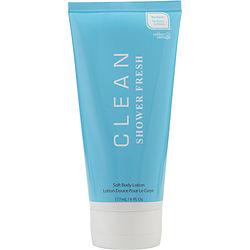 CLEAN SHOWER FRESH by Clean - SOFT BODY LOTION 6 OZ
