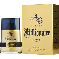 AB SPIRIT MILLIONAIRE by Lomani - EDT SPRAY 3.3 OZ