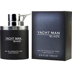 YACHT MAN BLACK by Myrurgia - EDT SPRAY 3.4 OZ