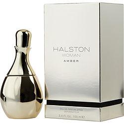 HALSTON WOMAN AMBER by Halston - EAU DE PARFUM SPRAY 3.4 OZ